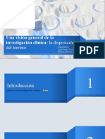 Una Visión General de La Investigación Clínica: La Disposición