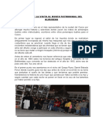 Informe de La Visita Al Museo Patrimonial Del Almudena