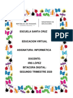 Bitacora Pedagógica de Informatica 2020 PDF