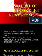 Assessment of Musculoskelet Al System