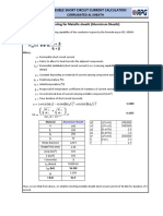 Electical Calculation EFC Metallic Sheath EN2021-1132 (220kV)
