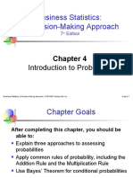 Business Statistics: A Decision-Making Approach: Introduction To Probability