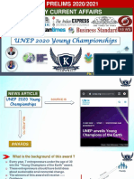 UNEP 2020 Young Championships