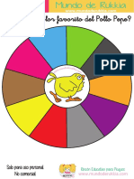 Juego de Colores Del Pollo Pepe by Mundo de Rukkia