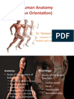 Human Anatomy (An Orientation) : Dr. Tanveer Ahmed Khan