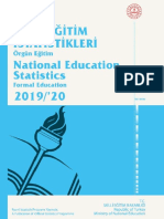 Meb Istatistikleri Orgun Egitim 2019 2020