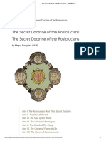 The Secret Doctrine of The Rosicrucians - HERMETICS