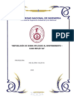 Six Sigma Aplicado en La Gestión de Mantenimiento