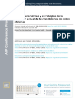 Economic and Strategic Analysis of The Current Situation of Chilean Copper Smelters ES