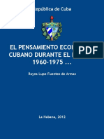 El Pensamiento Economico Cubano - Fuentes de Armas, Rayza Lupe PDF