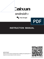 Caixun-User manual-EC65E1A PDF