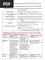 New Oci Sample Form PDF