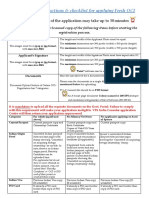 New Oci Sample Form PDF