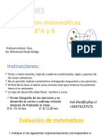 Evaluación 8°