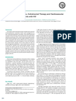 Review Article: Metabolic Abnormalities, Antiretroviral Therapy and Cardiovascular Disease in Elderly Patients With HIV