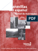 V11002- MARAVILLAS DEL ESPAÑOL MANUAL DE ACTIVIDADES VOLUMEN 2