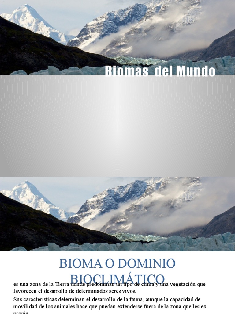 Biomas del Mundo: Características y Climas | PDF | Desierto | Selva