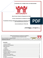 Reportes de obra Infonavit