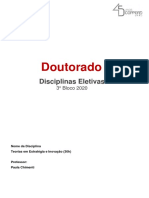 ADM853 - Teorias em Estrate?gia e Inovac?a?o Doutorado 2020