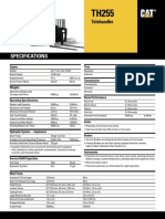 TH 255 Series Spec Sheet