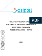 ROF 2020 OSIPTEL - Secciones Primera y Segunda