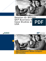Bpi209 Sap Business Workflow Case Studies at Nestle Usa
