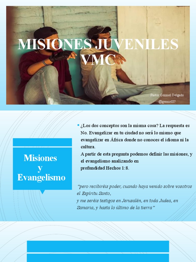 Misiones Juveniles | PDF | Misionero | Iglesia Católica