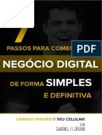 7 Passos para Começar Um Negócio Digital de Forma Simples PDF
