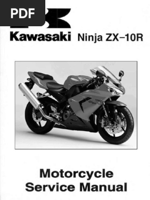 2004 Kawasaki ZX10R Service Manual PDF | PDF