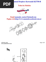 KZ750-B4 Parts Manual Overview | PDF | Carburetor | Screw