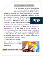 Au Cirque Le Spectacle Les Clowns Madrassatii Com PDF