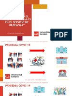 Cuidados de Enfermeria en El Adulto Con Covid 19 en El Servicio de Urgencias Dr. Enf. Juan Carlos Fernandez Gonzalo