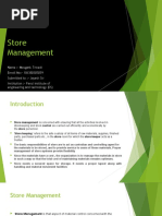 Store Management Policy and Procedures. | PDF