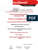 SEGMENTO NEGOCIOS Condiciones Planes Negocios Enero 2021