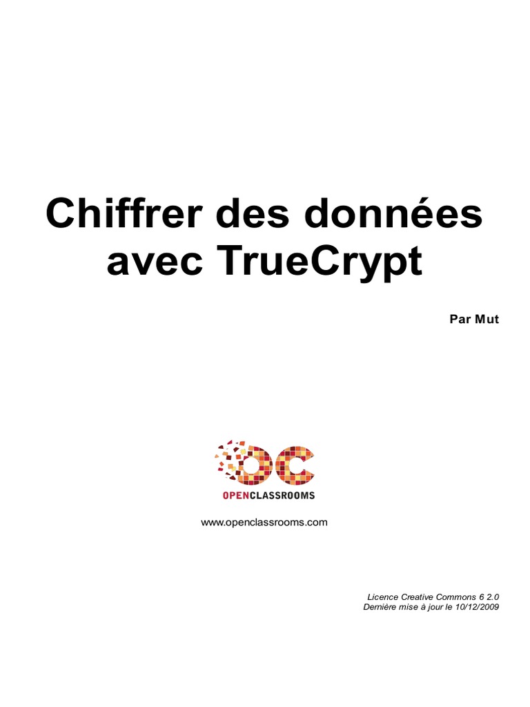 Chiffrement de données avec TrueCrypt | PDF | Mot de passe | Linux