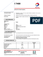 RUBIA TIR 7400 15W40 A 0412-Product Spec PDF