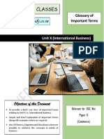 Glossary International Business Final PDF
