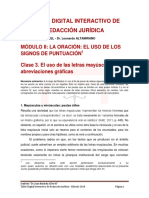 Clase 3 - El Uso de Las Letras Mayúsculas y Las Abreviaciones Gráficas