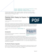 Passives Aren't Really So Passive: Part 1, Capacitors: Application Note 5663