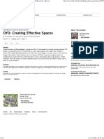 OYO - Creating Effective Spaces - Case - Faculty & Research - Harvard Business School PDF