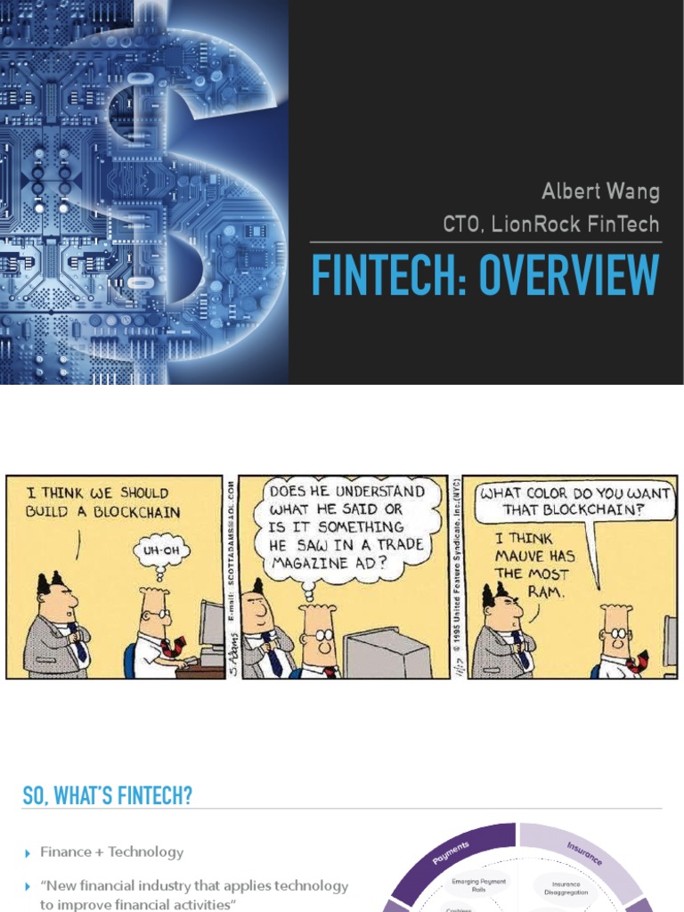Albert Wang Cto, Lionrock Fintech | PDF | Financial Technology | Finance &  Money Management