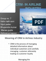 Importance of CRM for Airlines