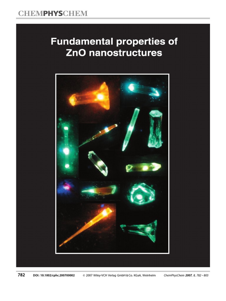 Doi: 10.1002/Cphc.200700002 2007 Wiley-Vch Verlag GMBH & Co. Kgaa ...