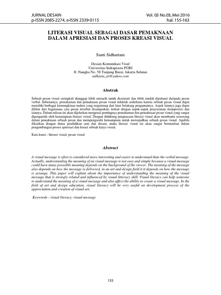 Contoh Jurnal Penelitian | PDF