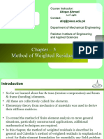 Ch5 Method of Weighted Residuals