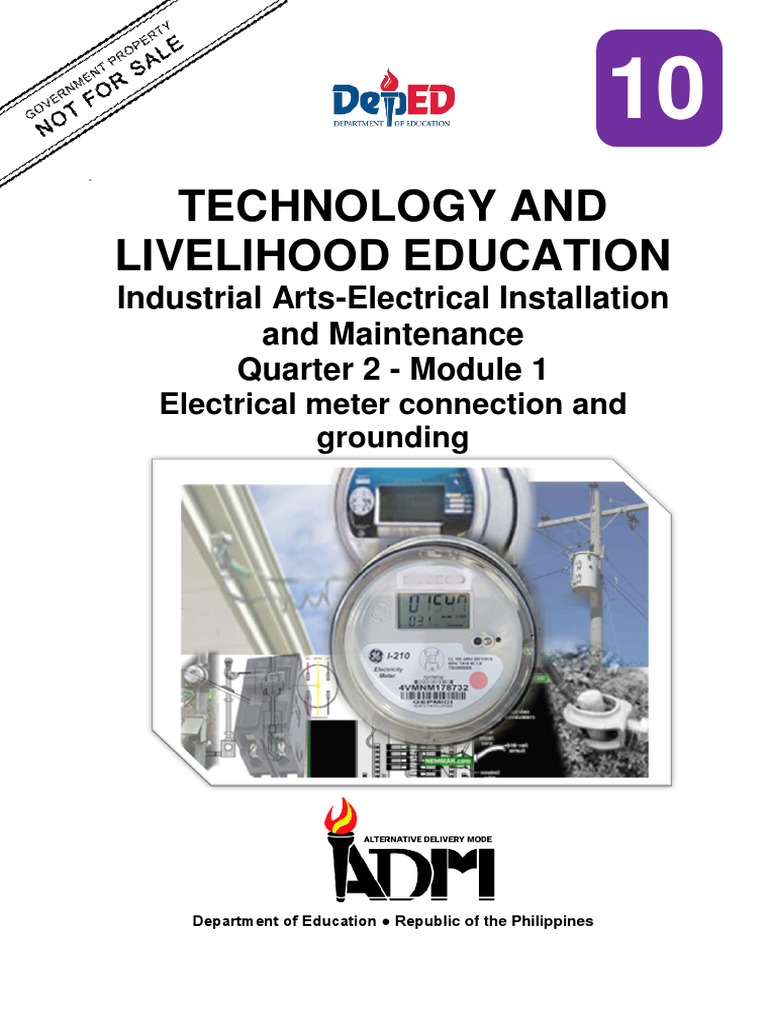 Technology and Livelihood Education: Industrial Arts-Electrical ...