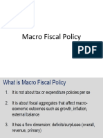 Session 12 Fiscal Policy
