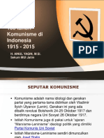 KOMUNISME Di INDONESIA 1920 - 2015 PDF