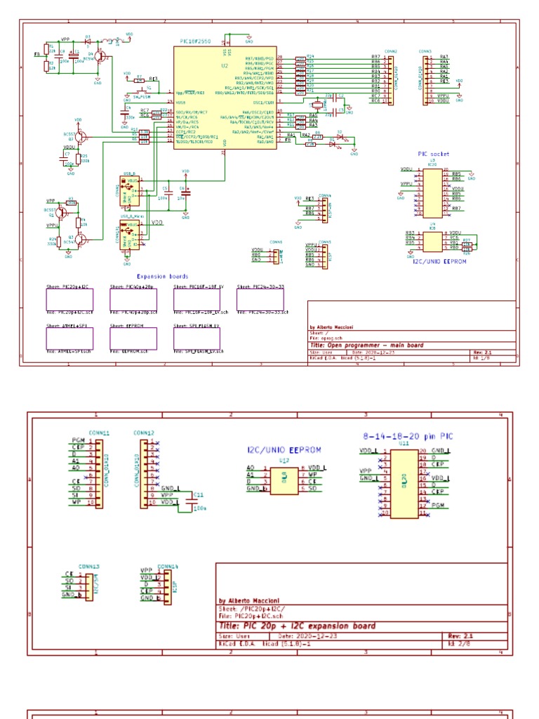 Open Programmer Main Board Design | PDF | Manufactured Goods | Computing