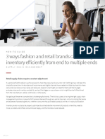 3 Ways Fashion and Retail Brands Can Manage Inventory Efficiently From End To Multiple Ends